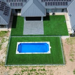 Luxury Home Synthetic Grass Installation